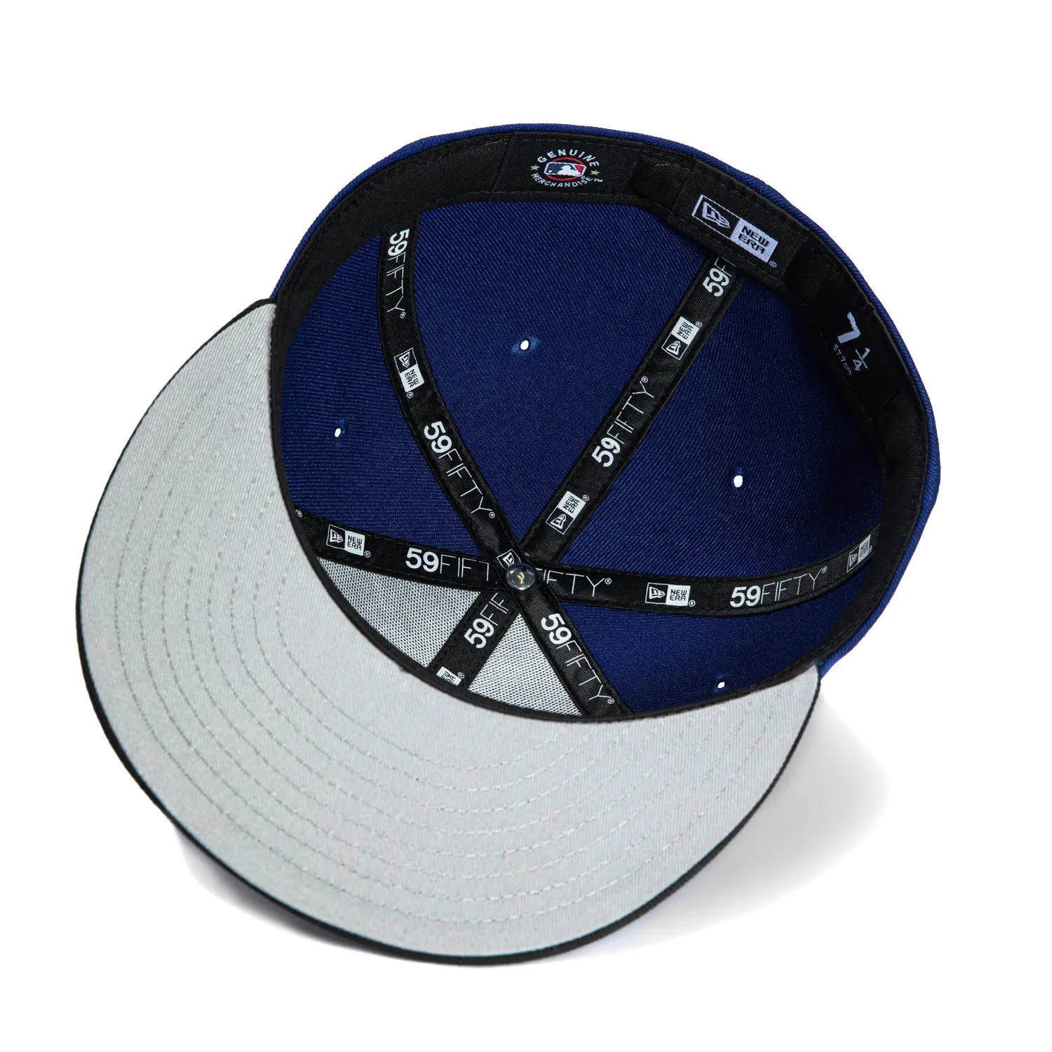New Era 59Fifty Los Angeles Dodgers Upside Down Hat - Royal, Black