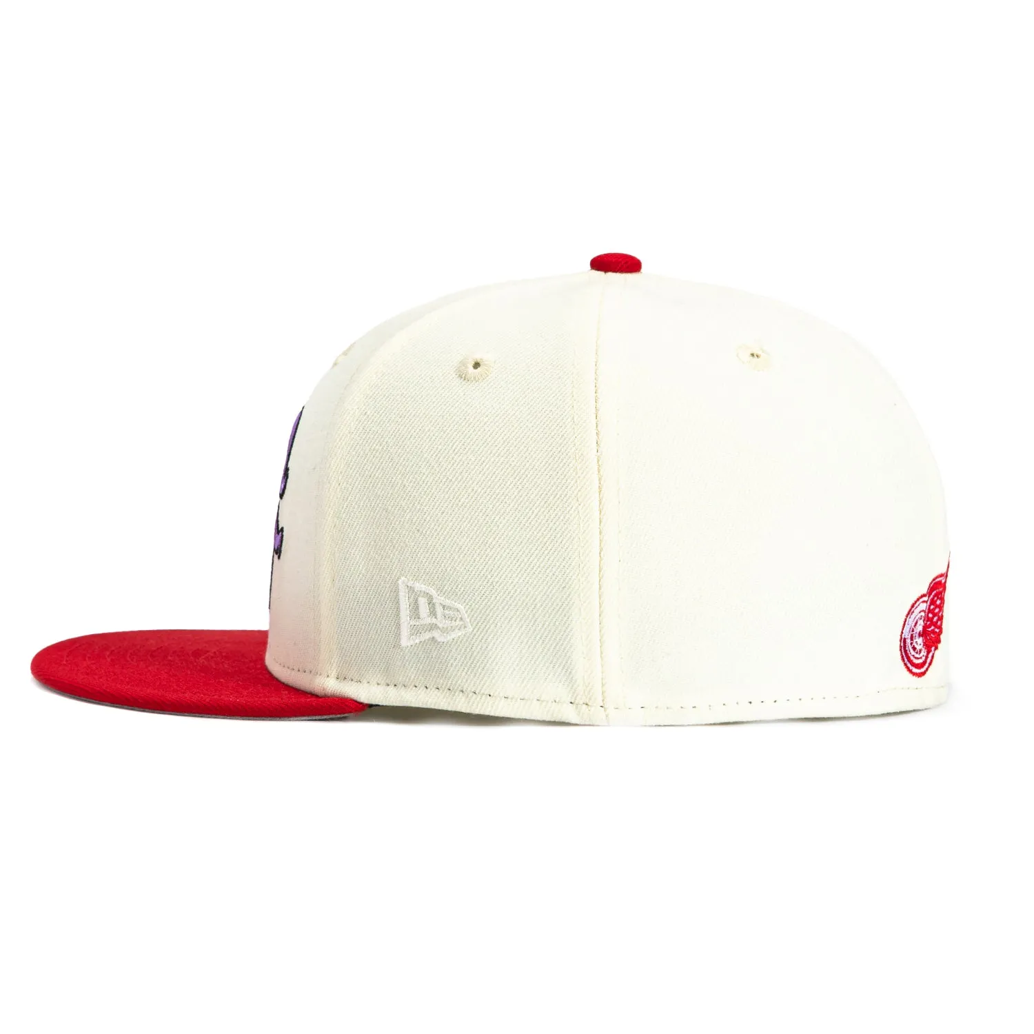 New Era 59Fifty Mascot Detroit Red Wings Al the Octopus Hat - White, Red