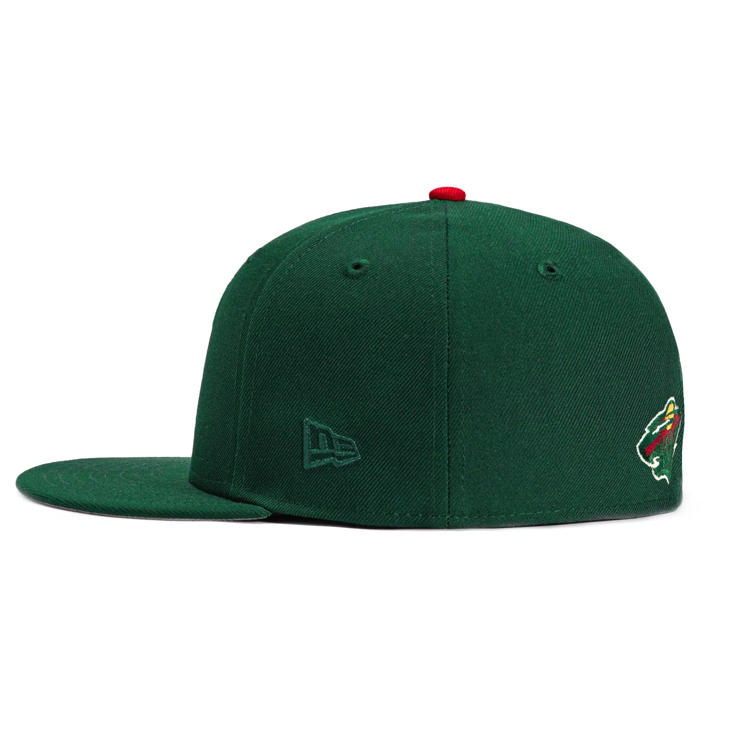New Era 59Fifty Mascot Minnesota Wild Nordy Hat - Green