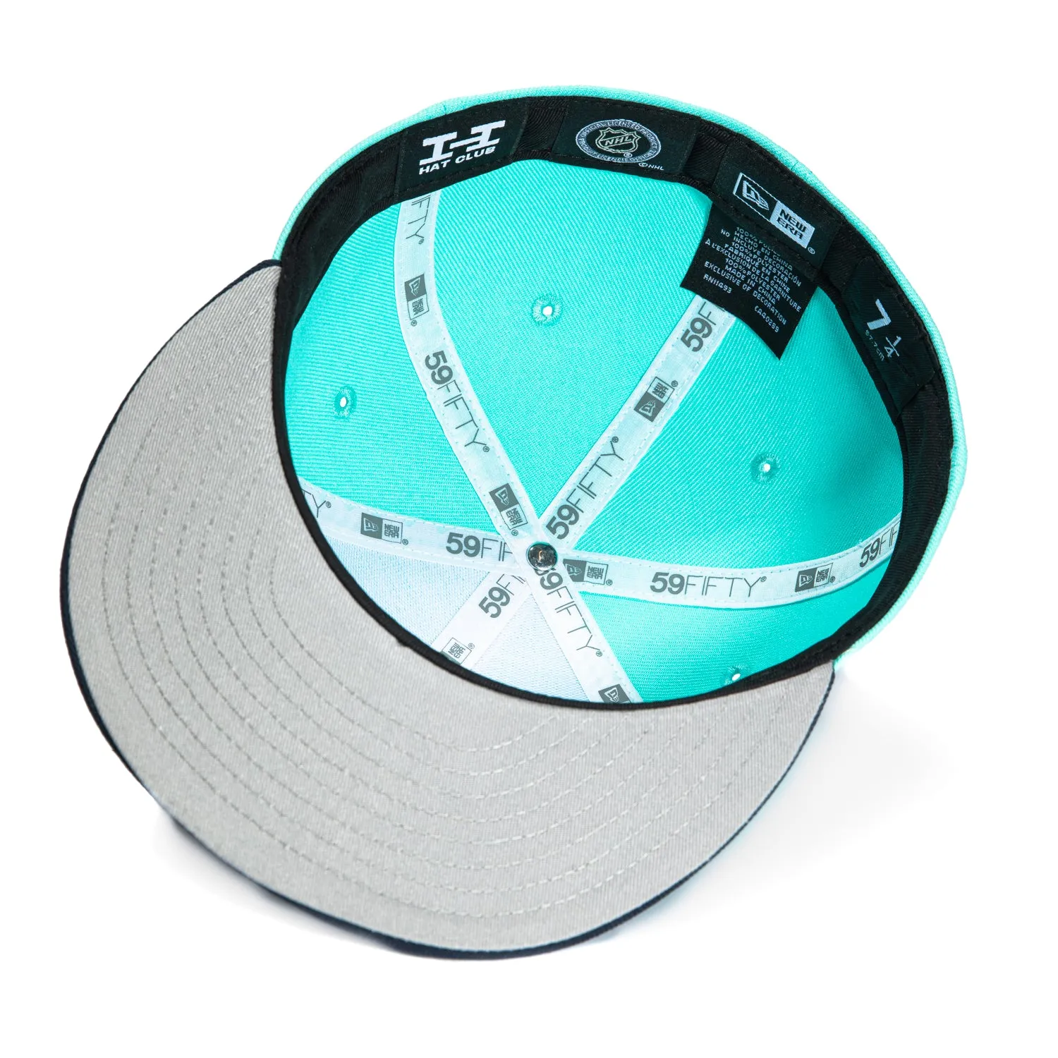 New Era 59Fifty Mascot Seattle Kraken Buoy Hat - Mint, Navy