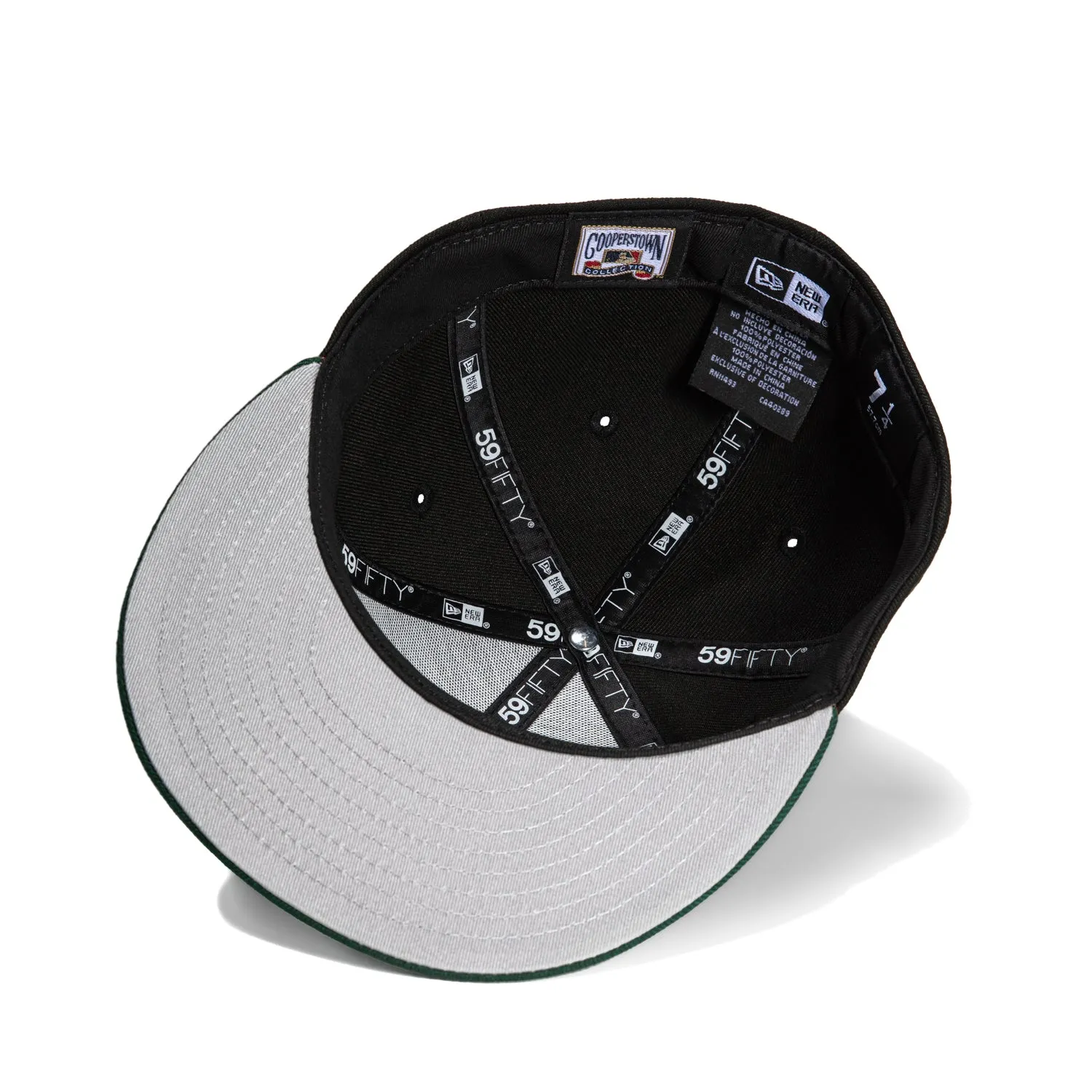 New Era 59Fifty Miami Marlins 30th Anniversary Patch Hat - Black. Green