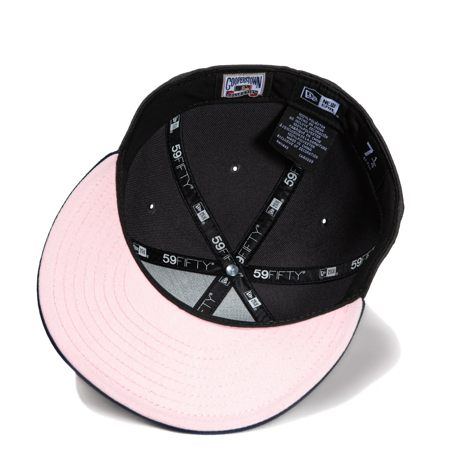 New Era 59Fifty Minnesota Twins 2010 Inaugural Patch Hat - Graphite. Navy