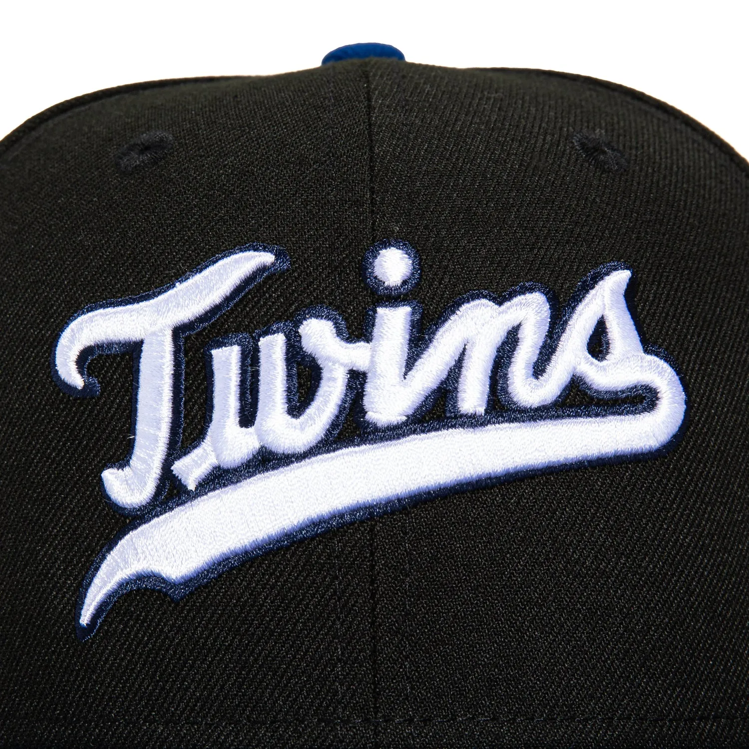 New Era 59Fifty Minnesota Twins 2014 All Star Game Patch Word Hat - Black, Royal