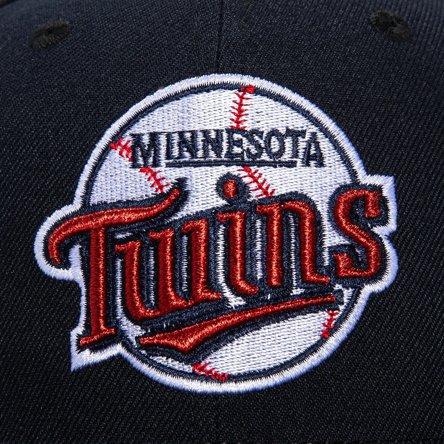 New Era 59Fifty Minnesota Twins 30th Anniversary Patch Logo Hat - Navy