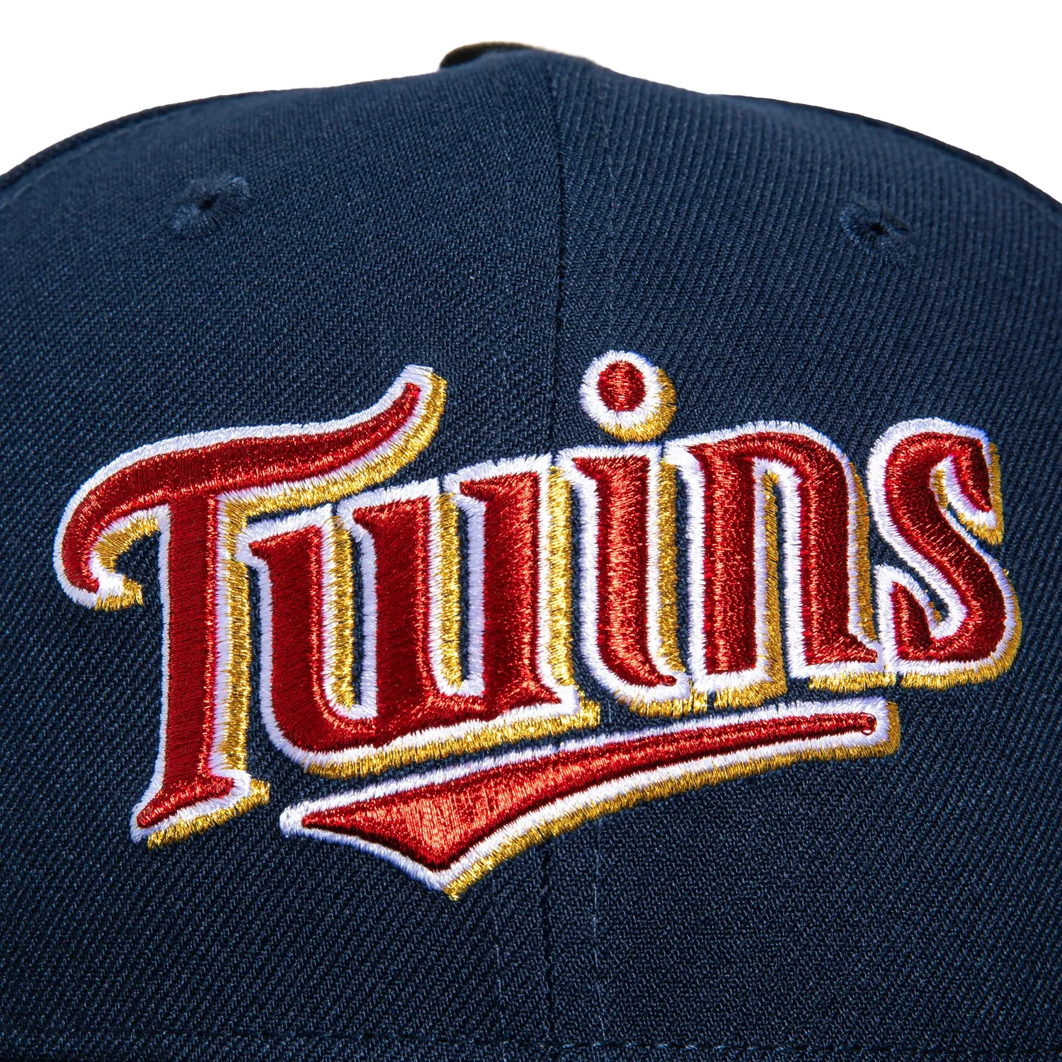 New Era 59Fifty Minnesota Twins 7 Joe Mauer HOF Patch Word Hat - Navy. Black