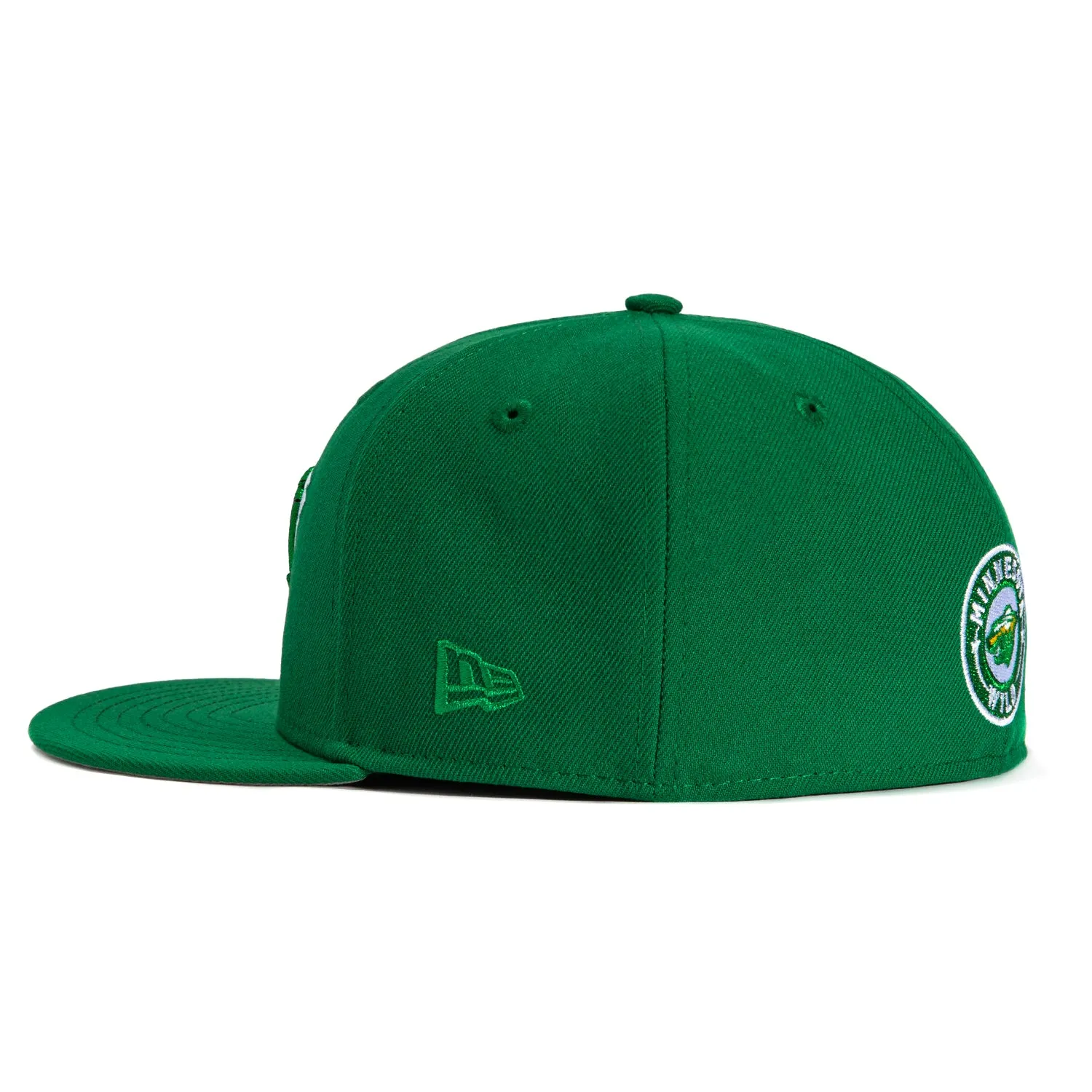 New Era 59Fifty Minnesota Wild Hat - Green. Gold