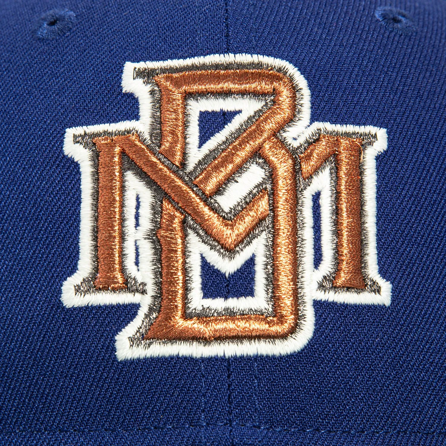 New Era 59Fifty Monster Milwaukee Brewers Home to Heroes Patch Hat - Royal, Green