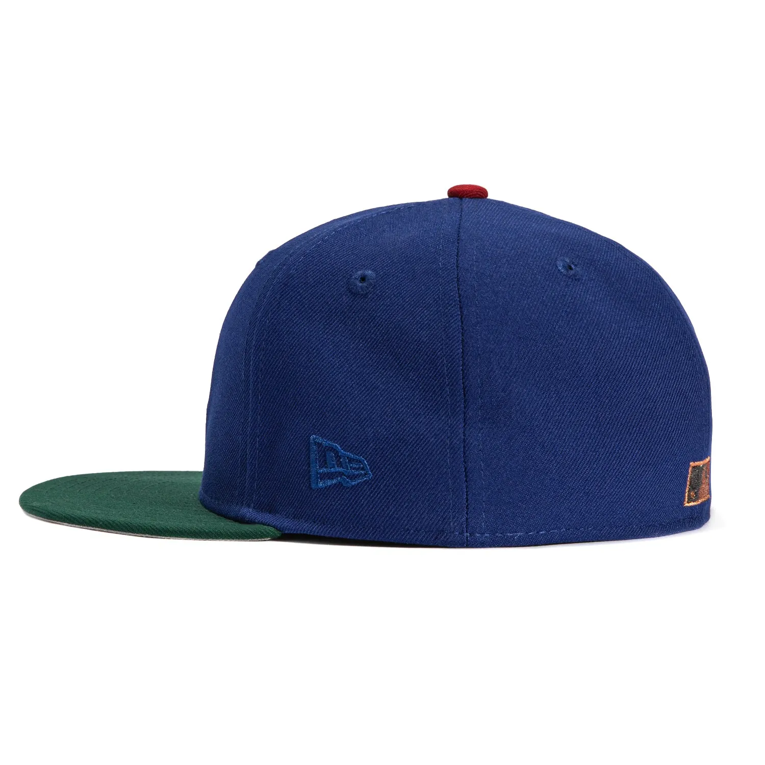 New Era 59Fifty Monster Milwaukee Brewers Home to Heroes Patch Hat - Royal, Green