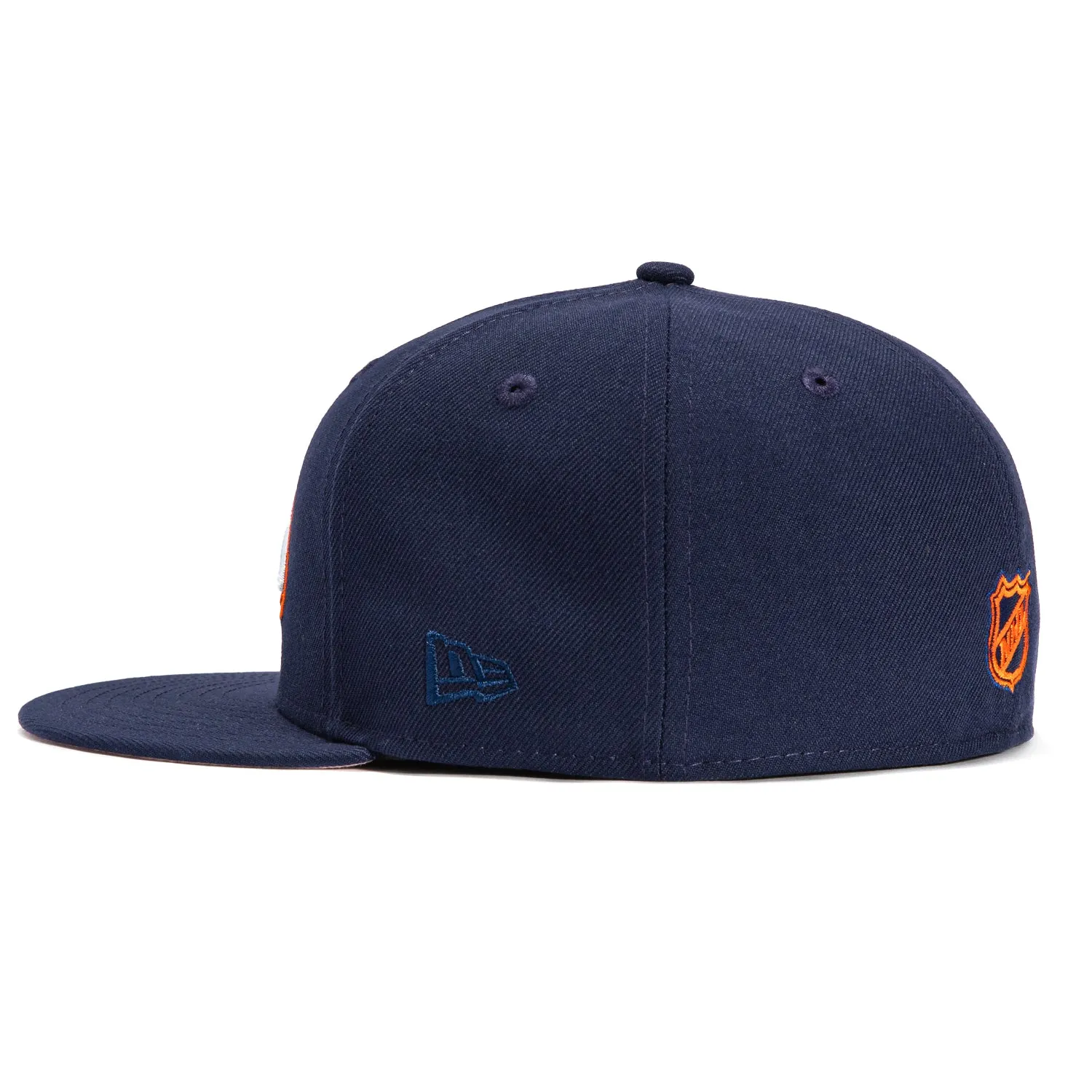 New Era 59Fifty New York Islanders Logo Patch Hat - Light Navy