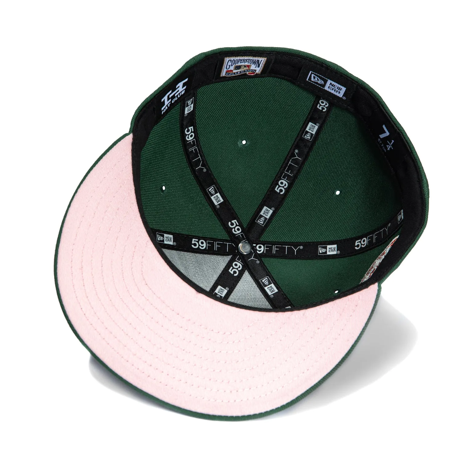 New Era 59Fifty New York Mets 1942 All Star Game Patch Script Hat - Green