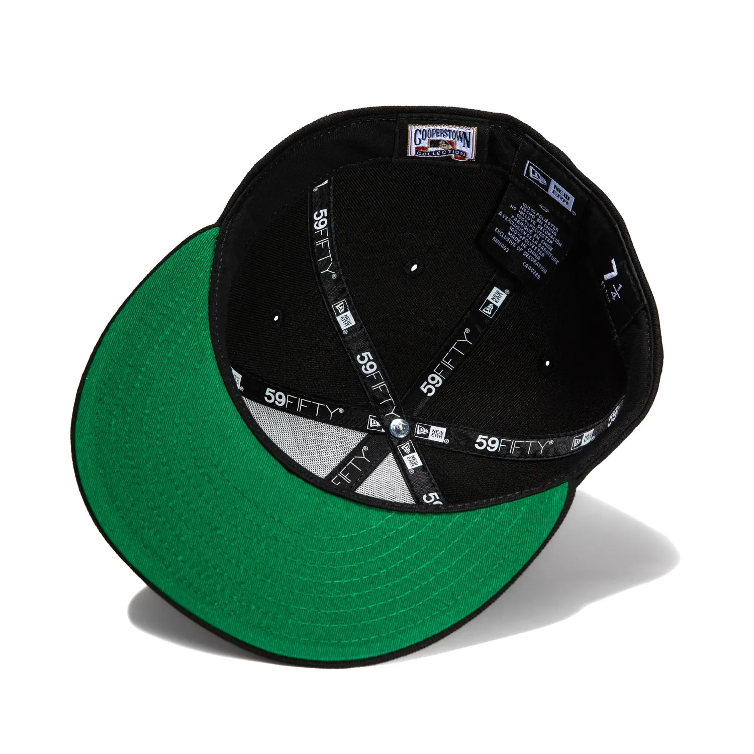New Era 59Fifty New York Mets 50th Anniversary Patch Hat -  Black. White