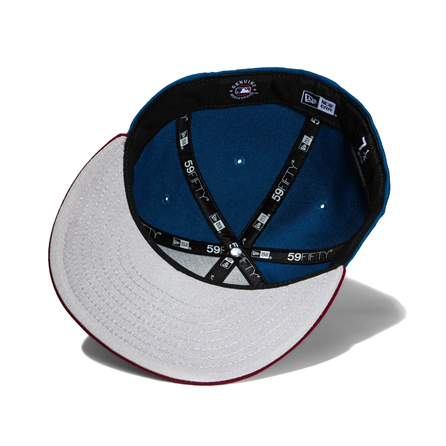 New Era 59Fifty New York Mets 50th Anniversary Patch Hat - Indigo, Cardinal