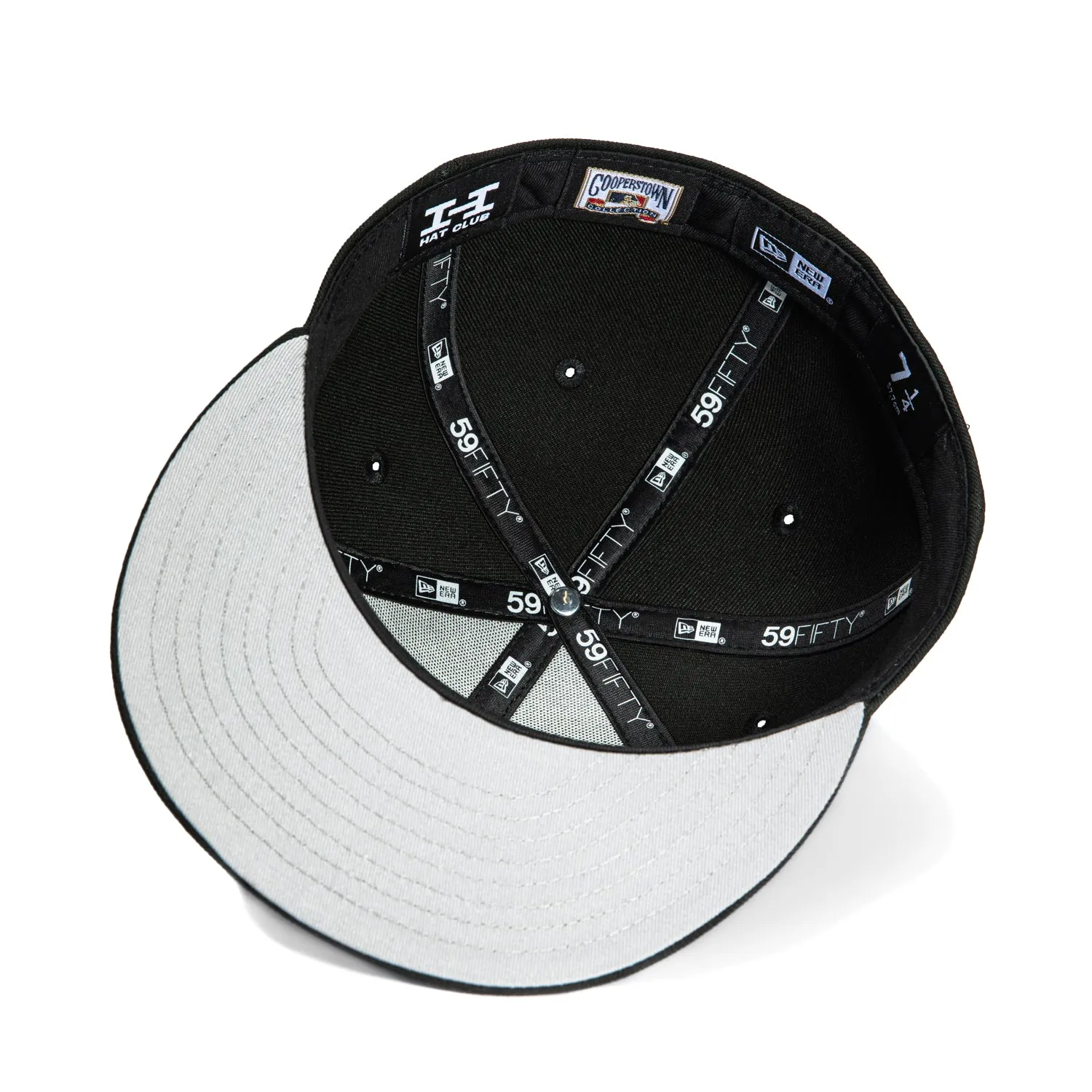 New Era 59Fifty New York Mets 50th Anniversary Patch Los Mets Hat - Black, Royal, Orange