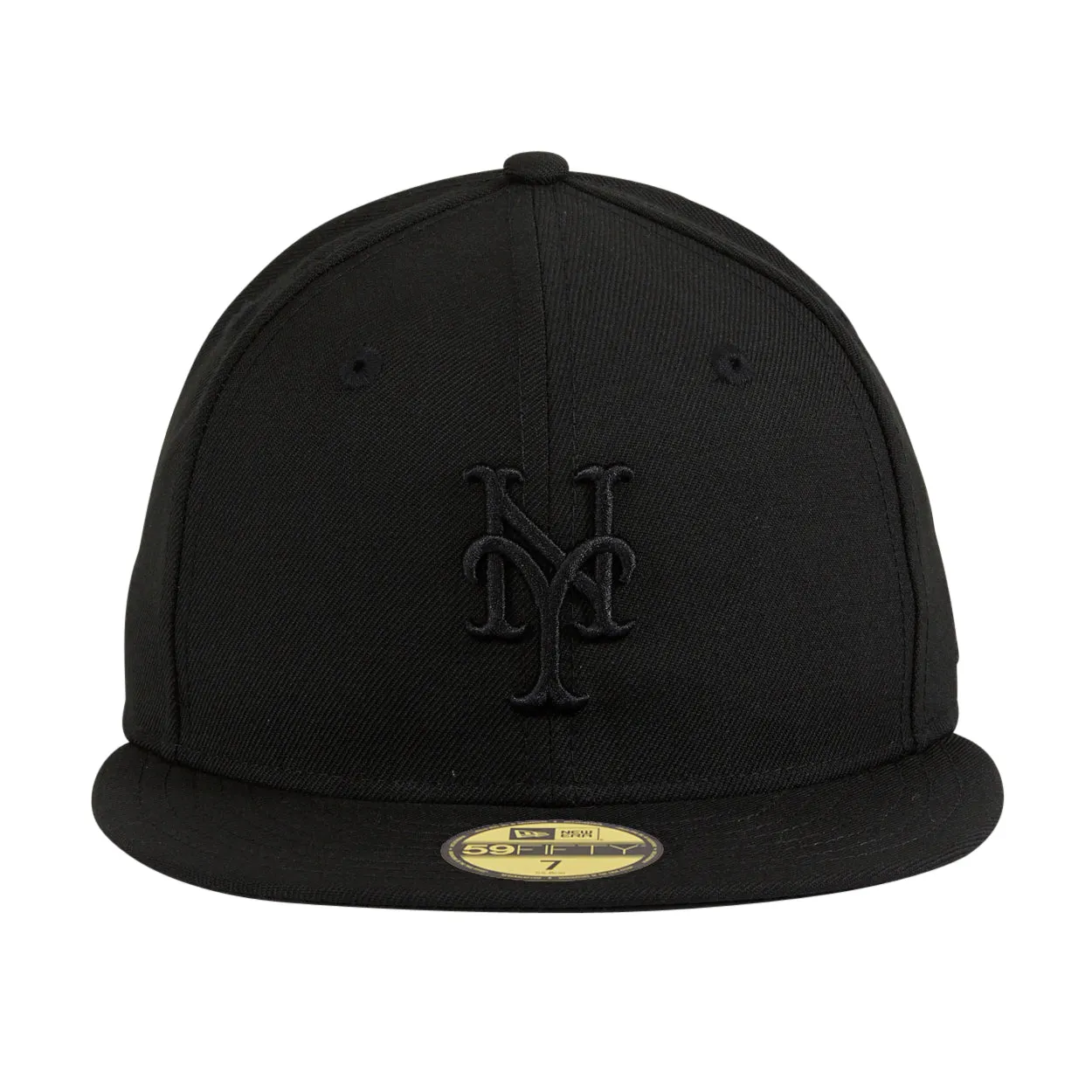 New Era 59Fifty New York Mets Hat - Black. Black