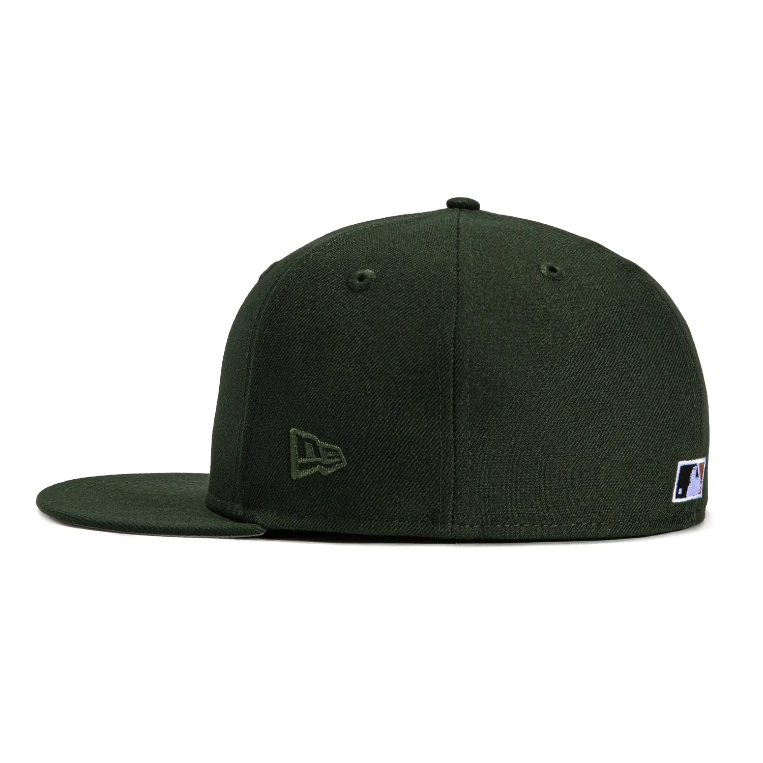 New Era 59Fifty New York Yankees 1978 World Series Patch Hat - Green. White. Metallic Copper