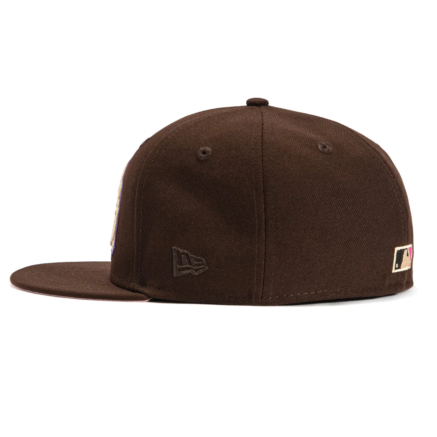 New Era 59Fifty New York Yankees 1996 World Series Patch Graffiti Hat - Brown