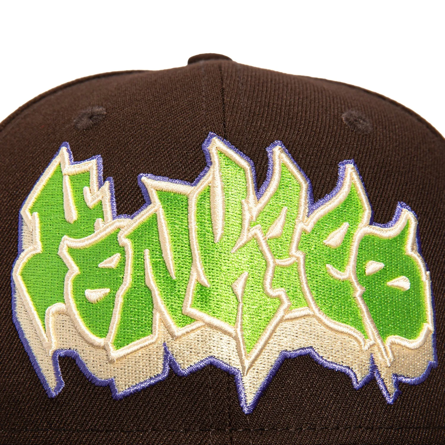 New Era 59Fifty New York Yankees 1996 World Series Patch Graffiti Hat - Brown