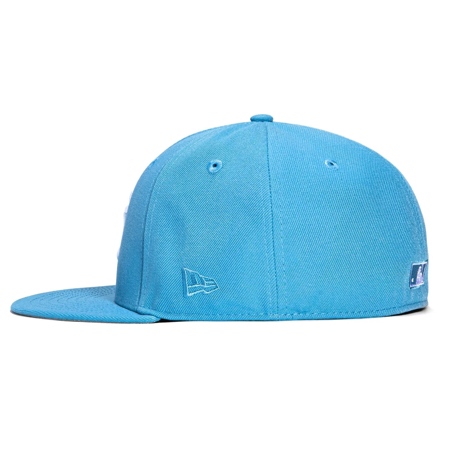 New Era 59Fifty New York Yankees 1996 World Series Patch Hat - Light Blue, White