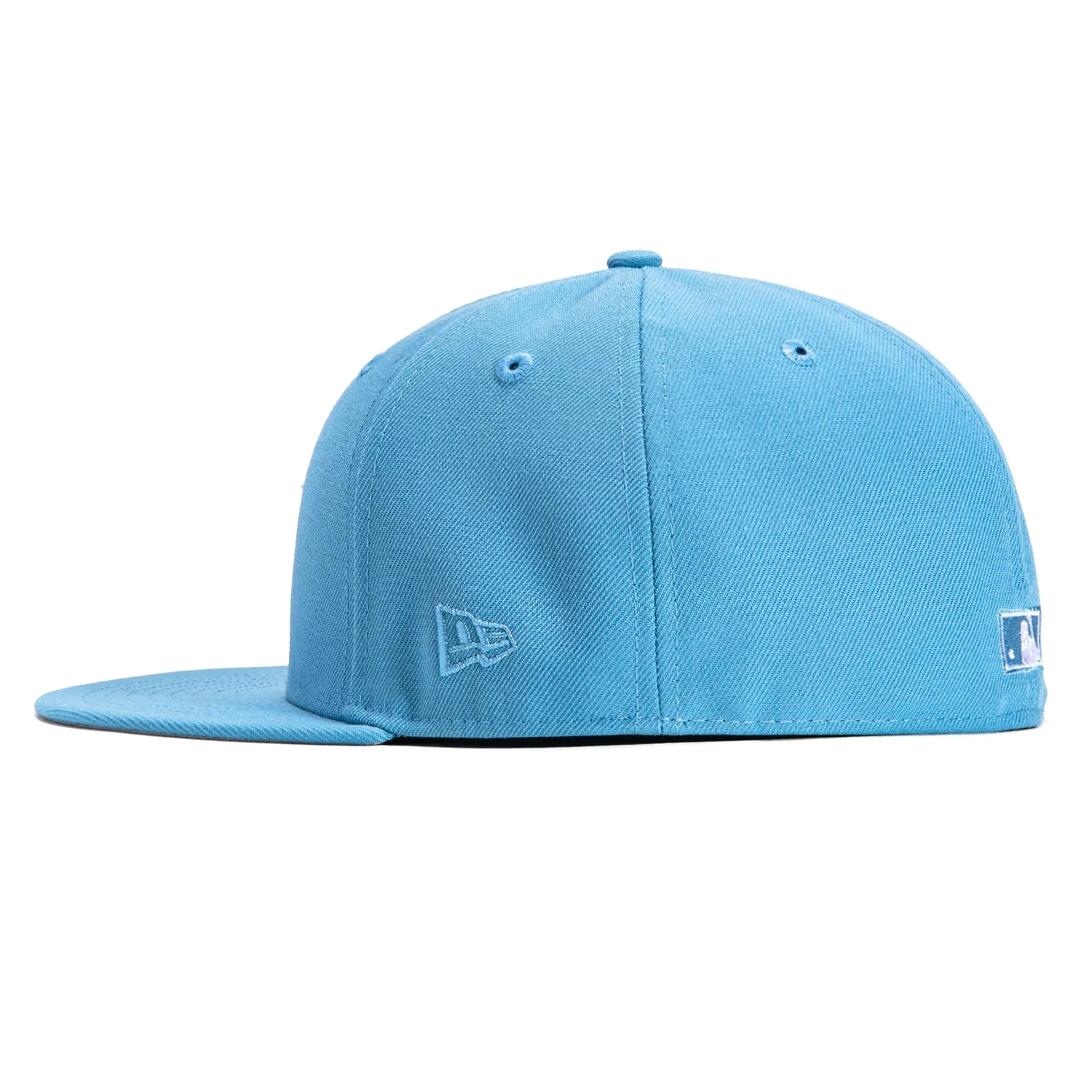 New Era 59Fifty New York Yankees 1996 World Series Patch Hat - Light Blue, White