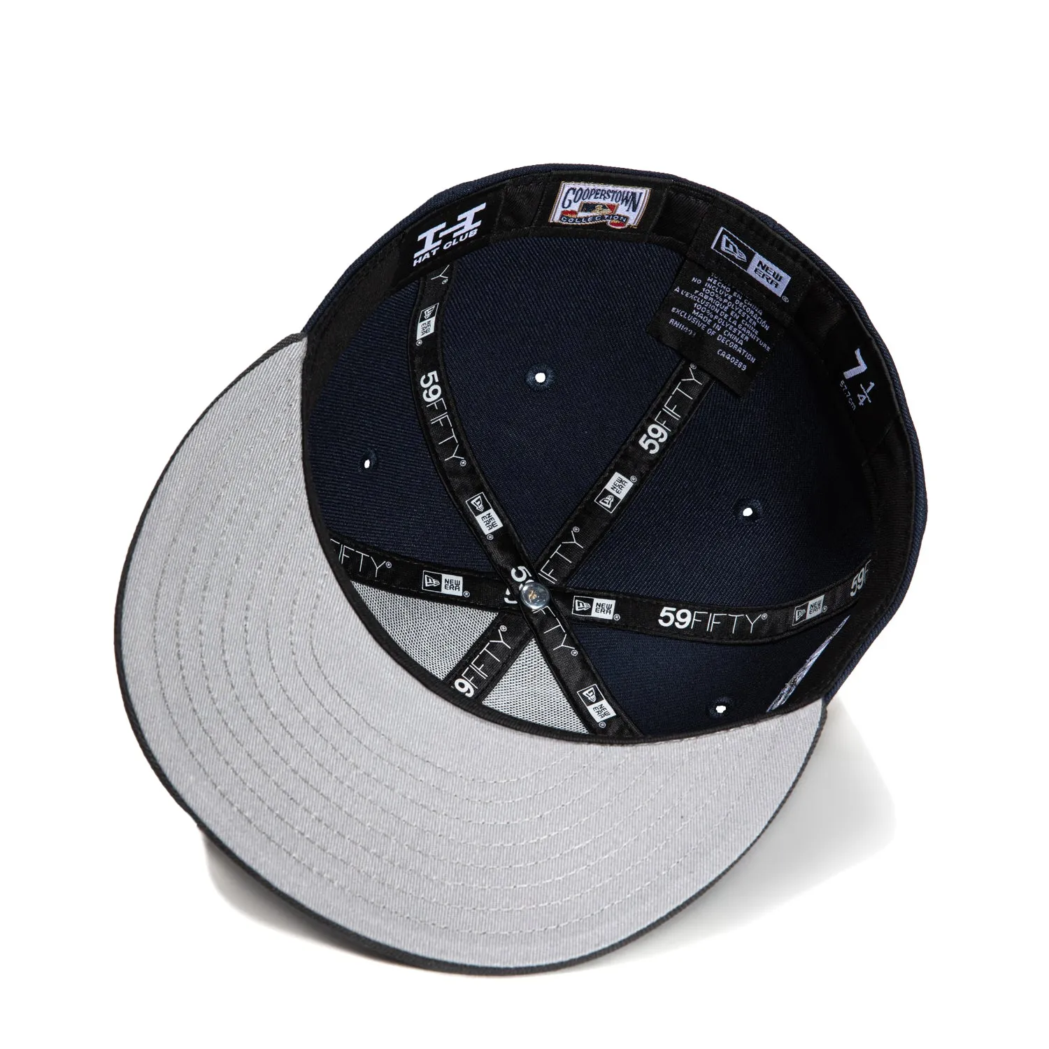New Era 59Fifty New York Yankees 1998 World Series Patch Hat - Navy. Graphite