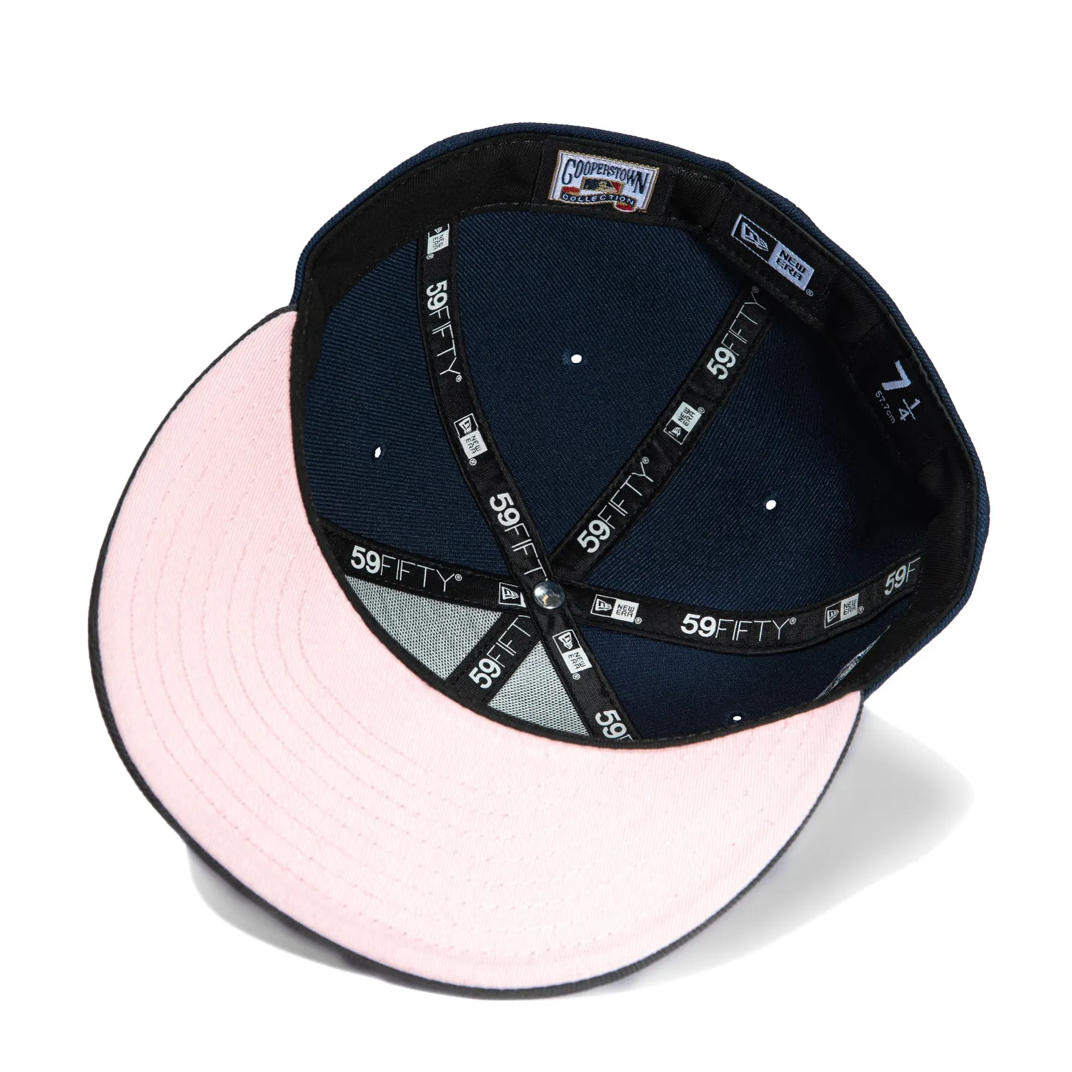New Era 59Fifty New York Yankees 1999 World Series Patch Hat - Navy, Graphite, Red