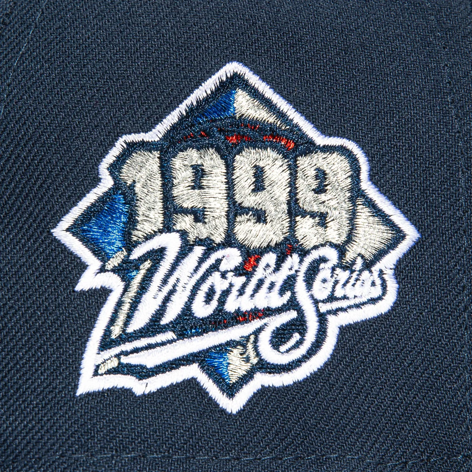 New Era 59Fifty New York Yankees 1999 World Series Patch Hat - Navy, Graphite, Red