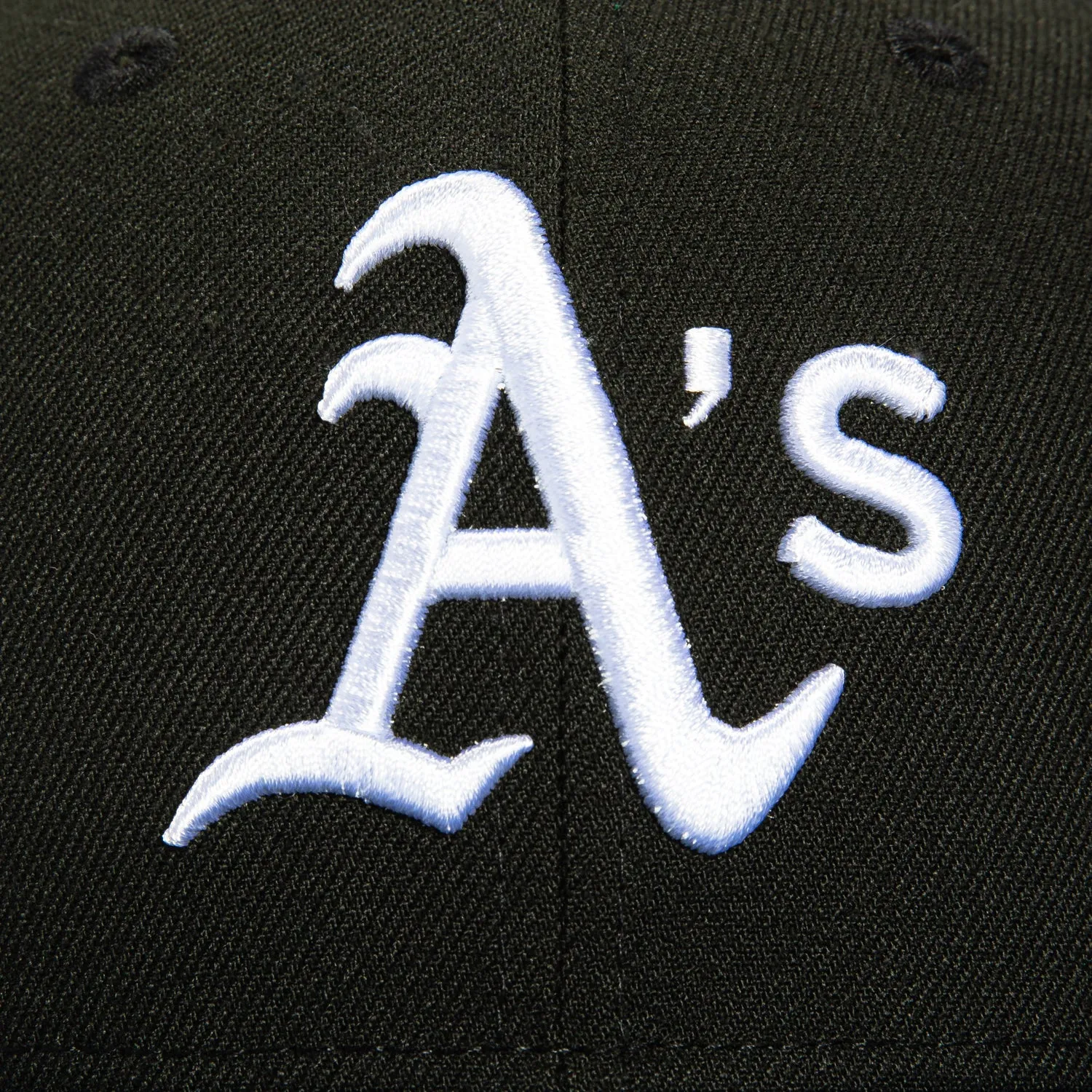 New Era 59Fifty Oakland Athletics 100th Anniversary Stadium Patch Hat - Black. Royal