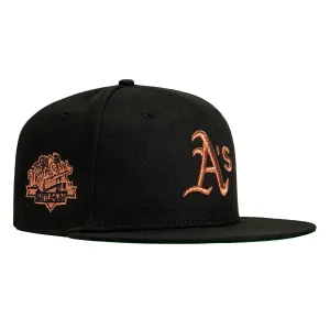 New Era 59Fifty Oakland Athletics Battle of the Bay Patch Hat - Black. Metallic Copper