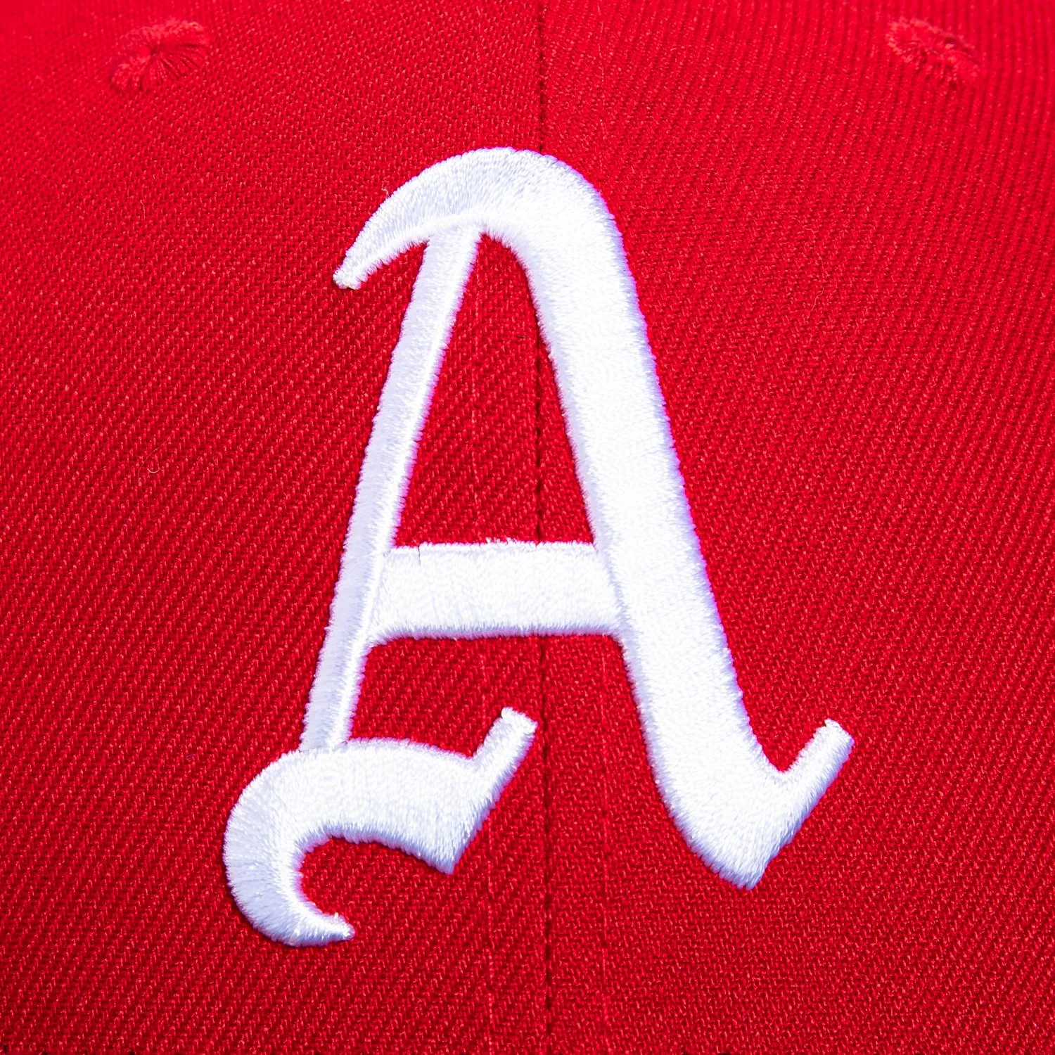 New Era 59Fifty Philadelphia Athletics 1913 World Series Patch Hat - Red. Green
