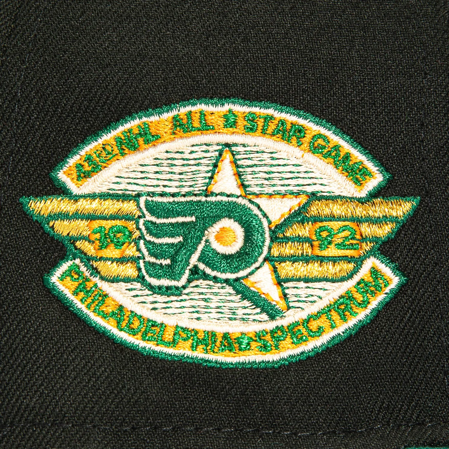 New Era 59Fifty Philadelphia Flyers 1992 All Star Game Patch Hat - Black Green