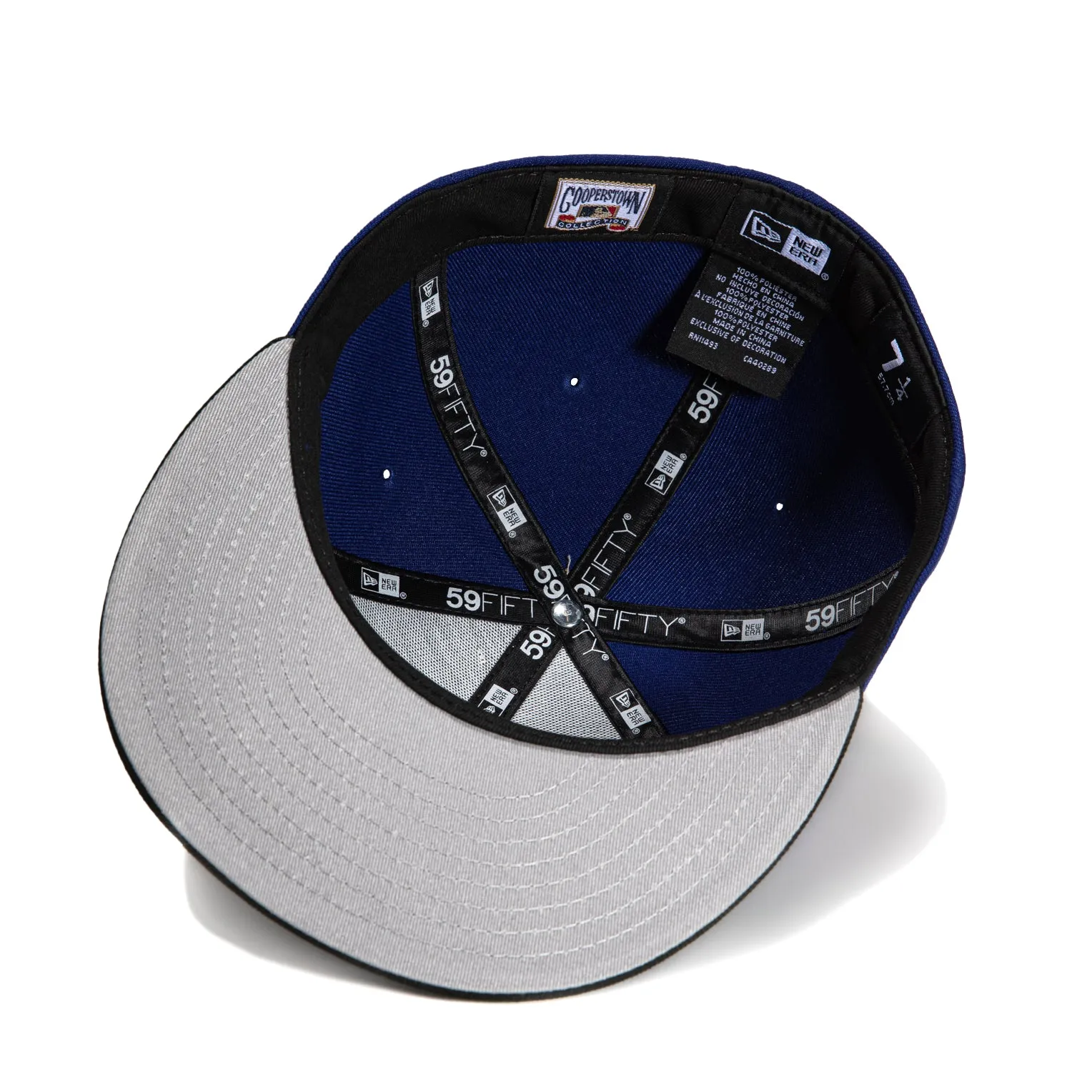 New Era 59Fifty Philadelphia Phillies 1950 Logo Patch Script Hat - Royal. Black