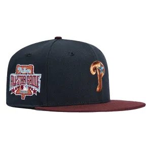 New Era 59Fifty Philadelphia Phillies 1996 All Star Game Patch Alternate Hat - Navy, Cardinal