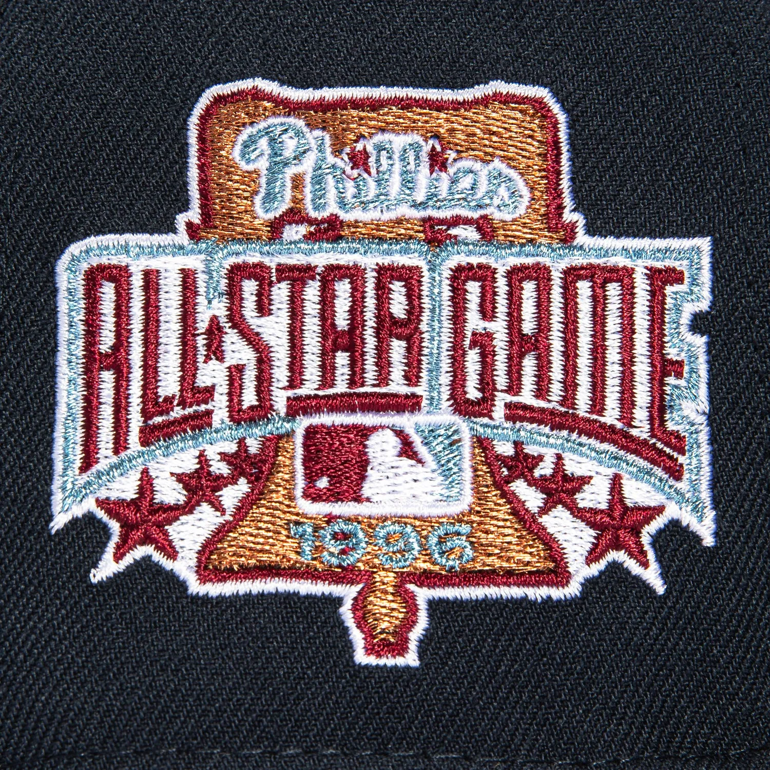 New Era 59Fifty Philadelphia Phillies 1996 All Star Game Patch Alternate Hat - Navy, Cardinal