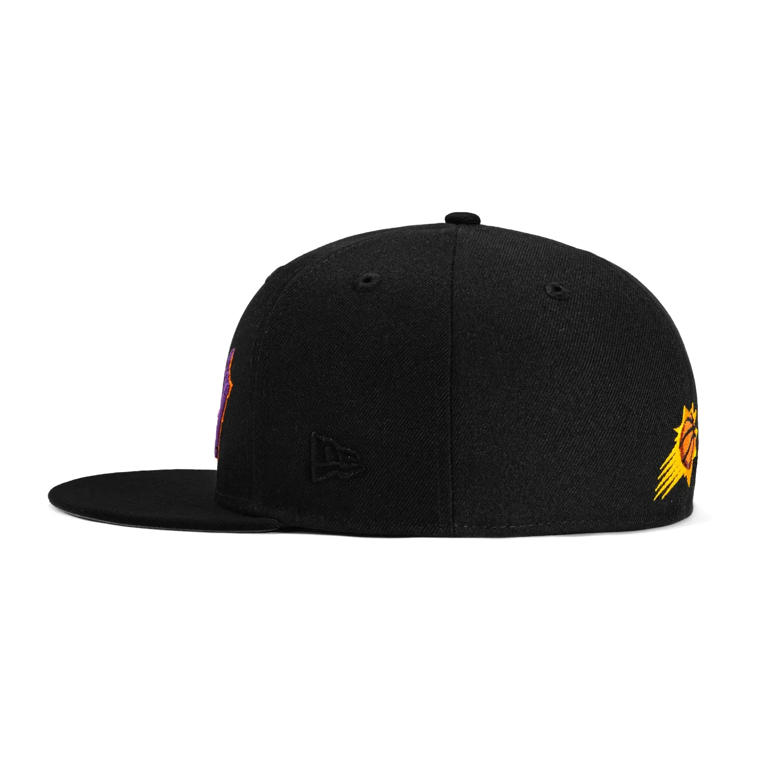 New Era 59Fifty Phoenix Suns City Edition Logo Patch The Valley Hat - Black, Purple, Orange