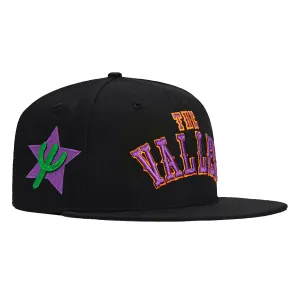 New Era 59Fifty Phoenix Suns City Edition Logo Patch The Valley Hat - Black, Purple, Orange