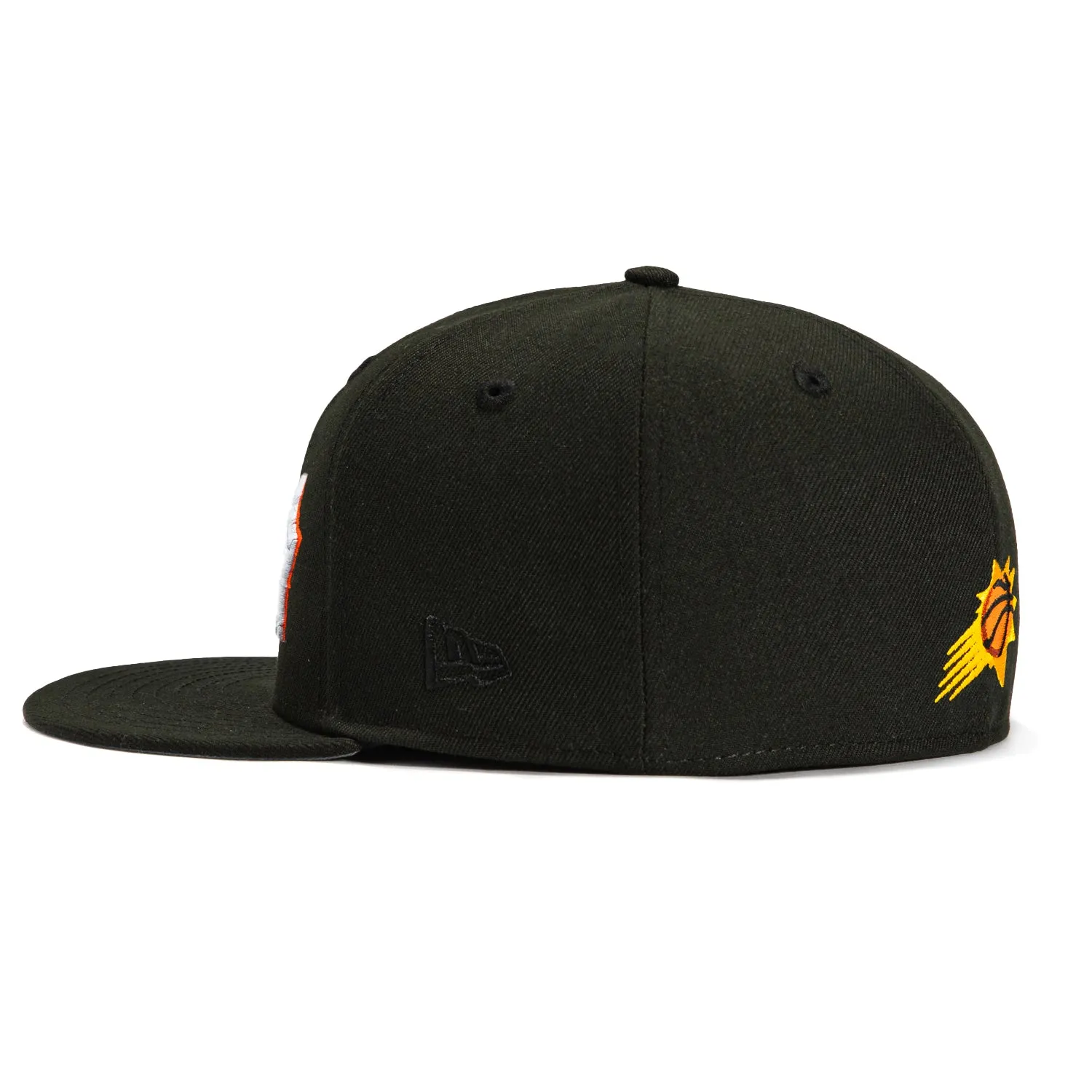New Era 59Fifty Phoenix Suns City Edition Logo Patch The Valley Hat - Black
