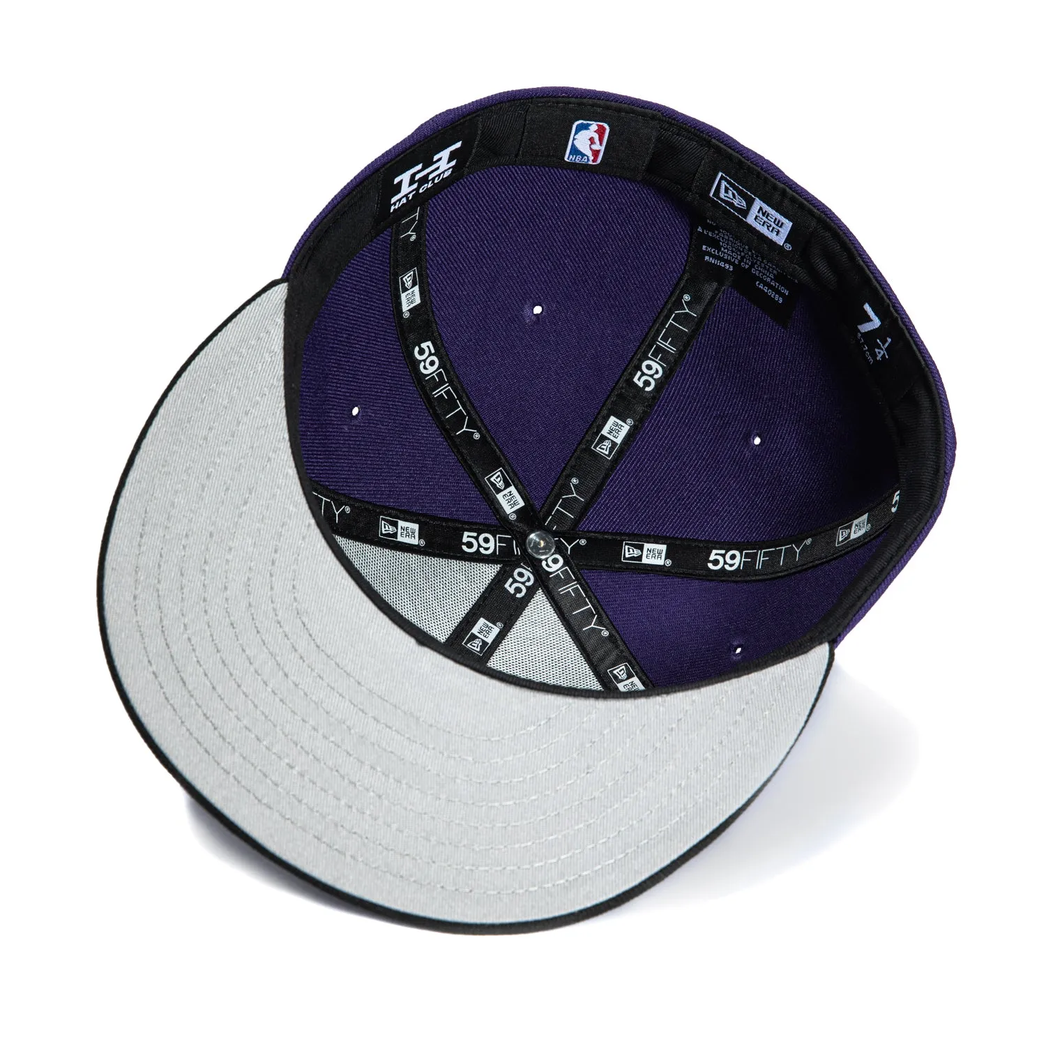 New Era 59Fifty Phoenix Suns Logo Patch Alternate City Edition Hat - Purple. Black