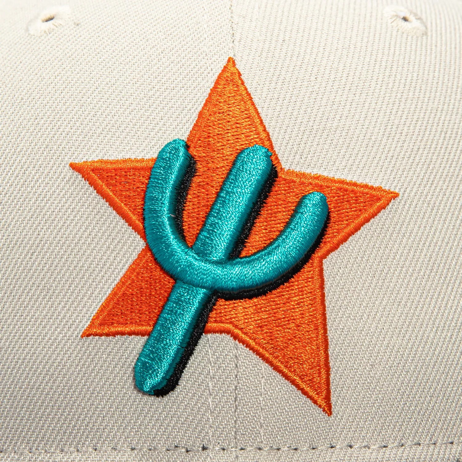 New Era 59Fifty Phoenix Suns Logo Patch Alternate City Edition Hat - Stone, Purple