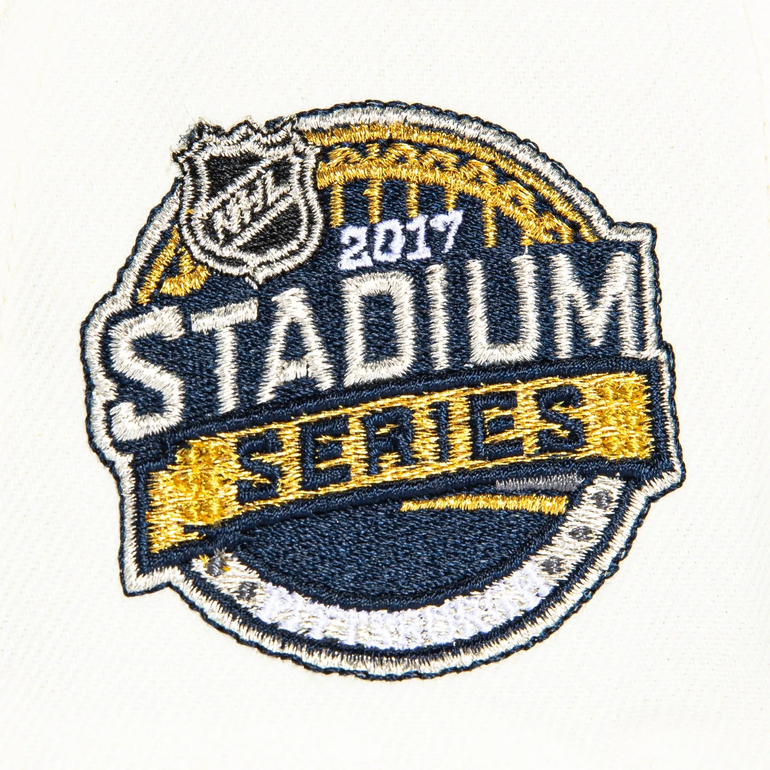 New Era 59Fifty Pittsburgh Penguins 2017 Stadium Series Patch Hat - White, Black