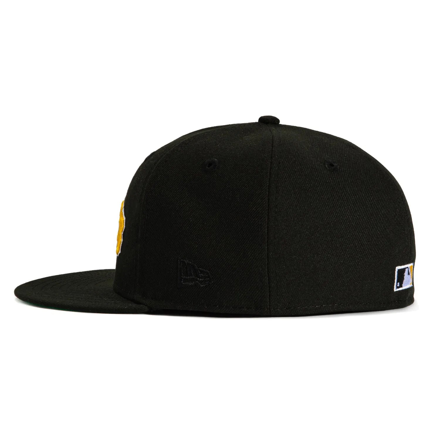 New Era 59Fifty Pittsburgh Pirates Roberto Clemente Patch Word Hat - Black. Gold