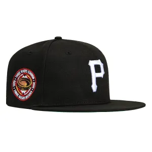 New Era 59Fifty Pittsburgh Pirates Three Rivers Stadium Patch Hat - Black