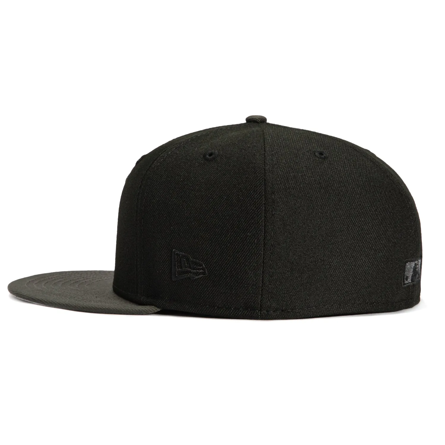 New Era 59Fifty Reflective Pittsburgh Pirates Three Rivers Stadium Patch Hat - Black. Graphite