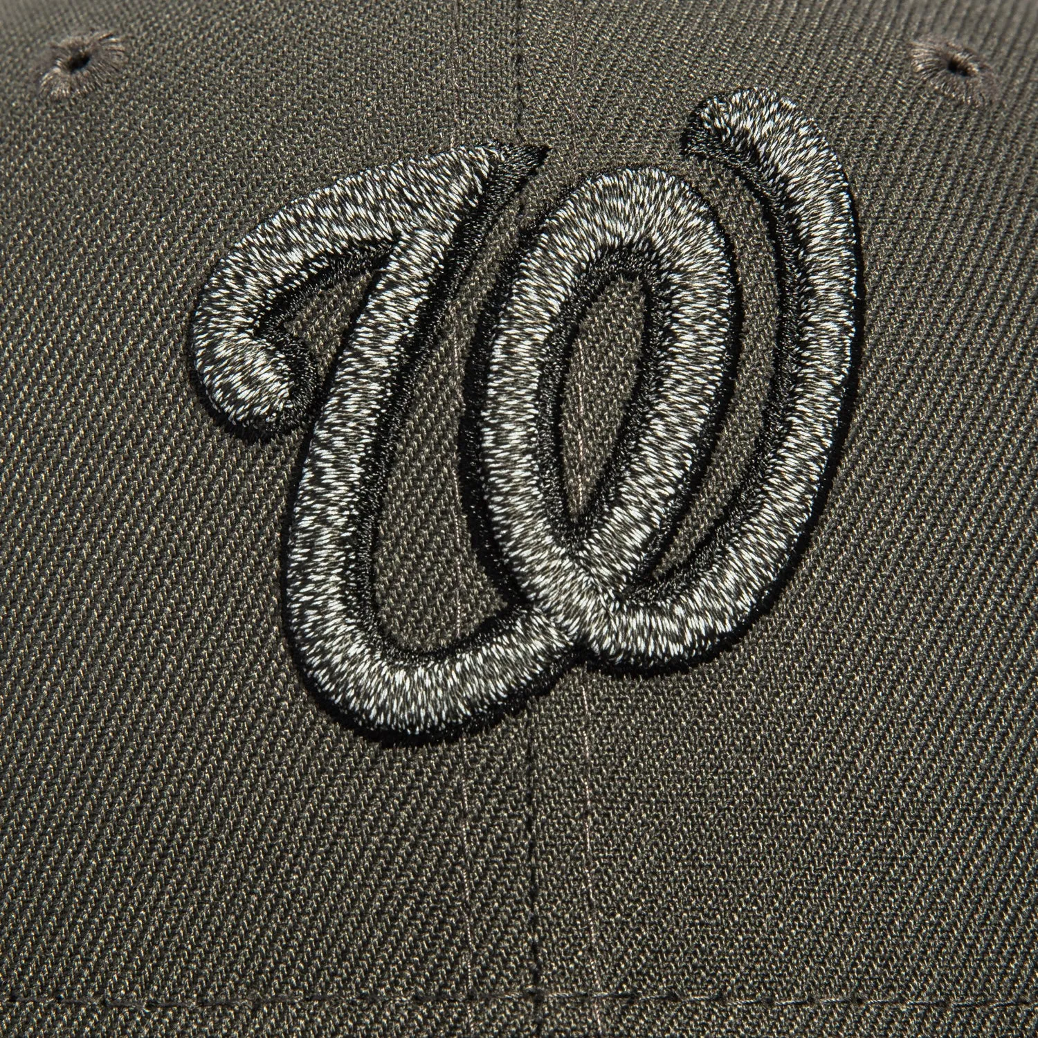 New Era 59Fifty Reflective Washington Nationals RFK Stadium Patch Hat - Graphite