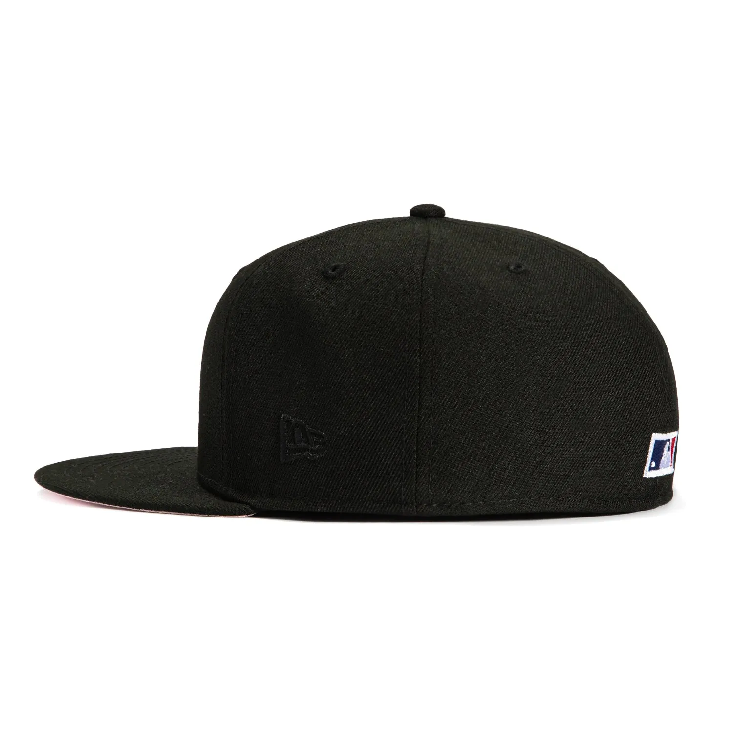 New Era 59Fifty Rhinestone Chicago White Sox MLB 100th Anniversary Patch Hat - Black