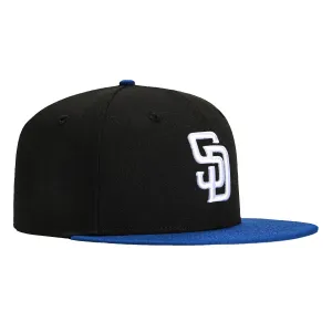 New Era 59Fifty San Diego Padres Hat - Black, Royal, White