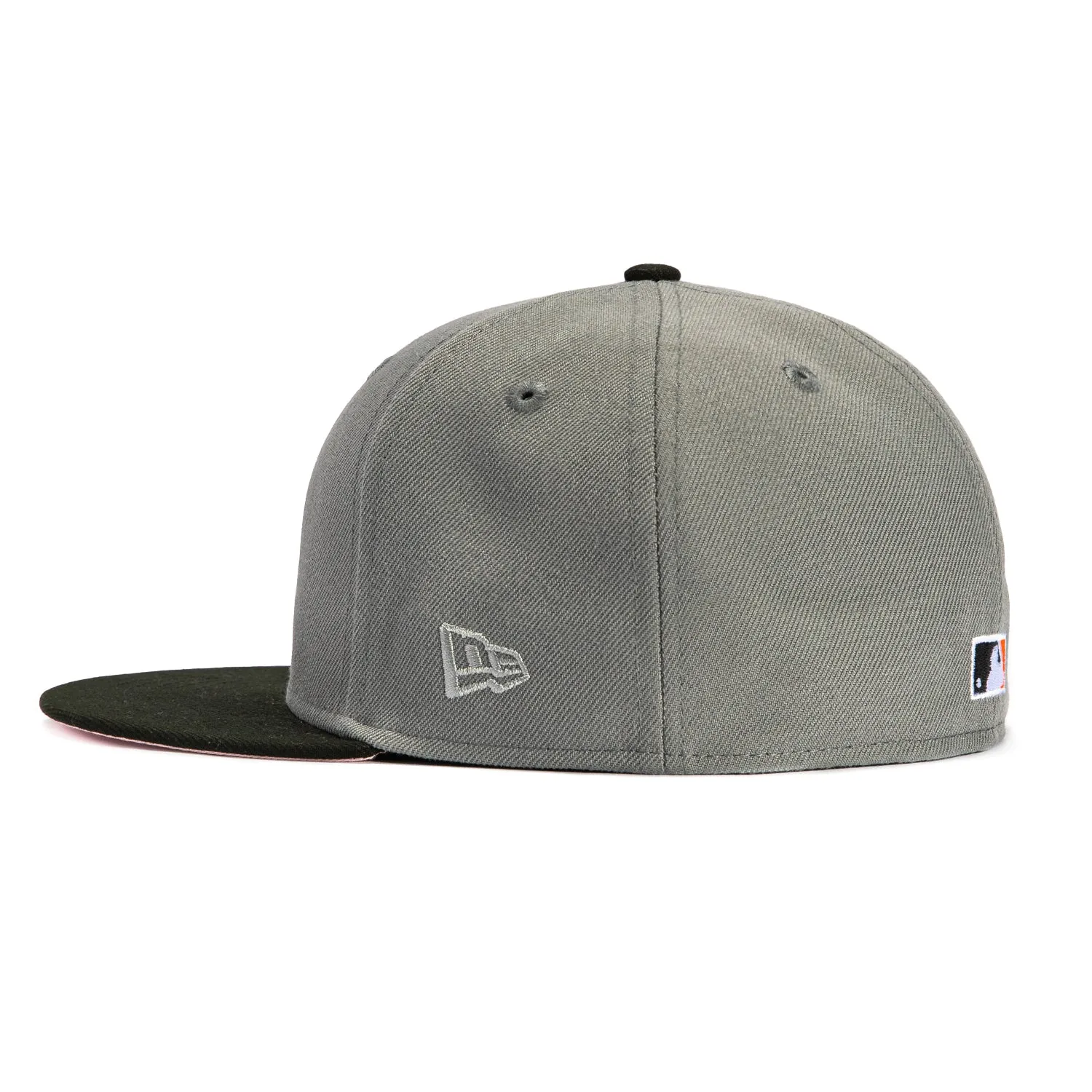 New Era 59Fifty San Francisco Giants 1984 All Star Game Patch Hat - Storm Grey. Black