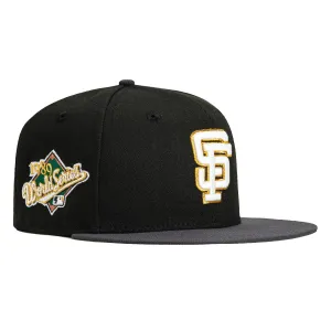New Era 59Fifty San Francisco Giants 1989 All Star Game Patch Hat - Black. Graphite