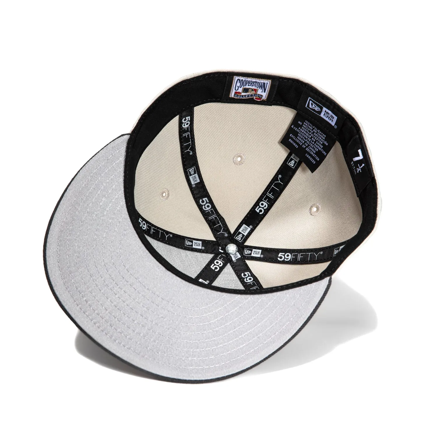 New Era 59Fifty San Francisco Giants 2007 All Star Game Patch Cascade Hat - Stone. Graphite