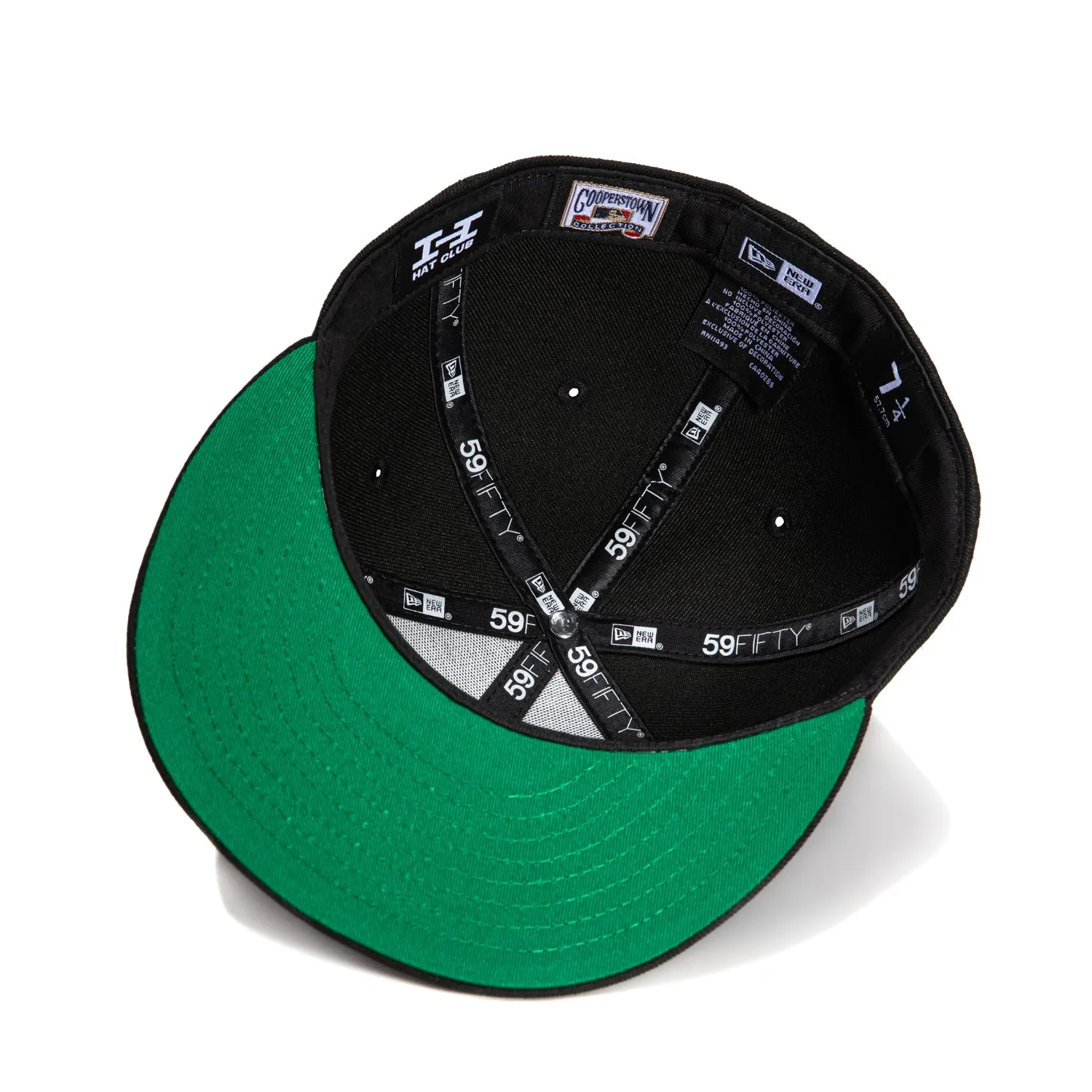 New Era 59Fifty San Francisco Giants 2007 All Star Game Patch Script Hat - Black. Metallic Silver