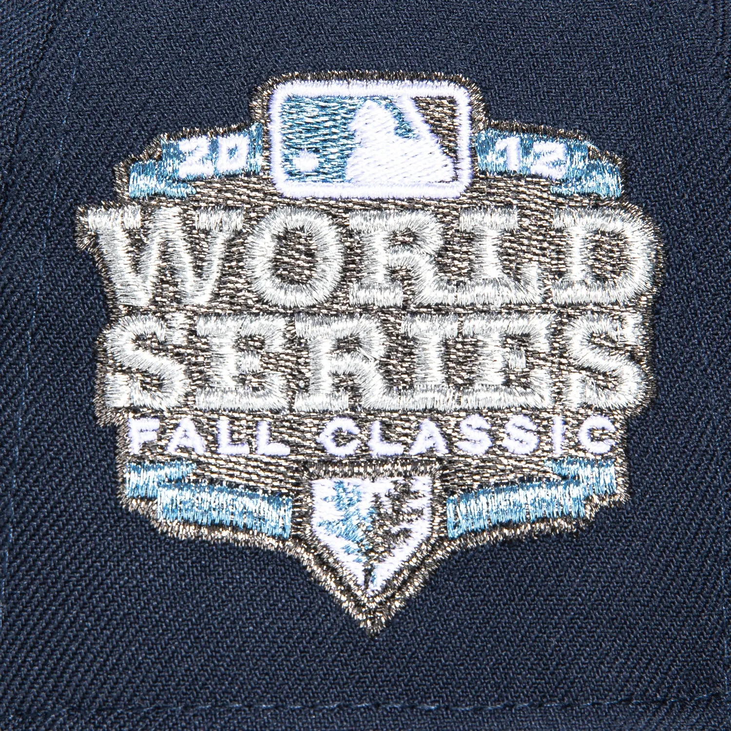 New Era 59Fifty San Francisco Giants 2012 World Series Patch Hat - Navy. Graphite